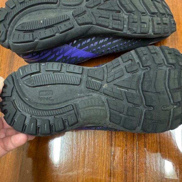 Brooks Men's Ghost 13 shoes Black / Purple Size 8 Medium - Picture 7 of 11